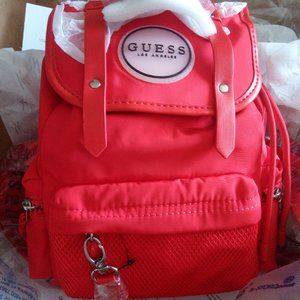 Guess eva mini backpack - Red NWT